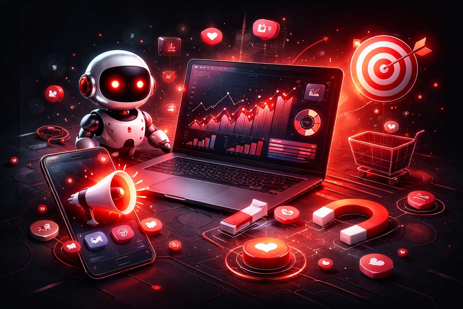 Digital Marketing AI Integrated course visual
